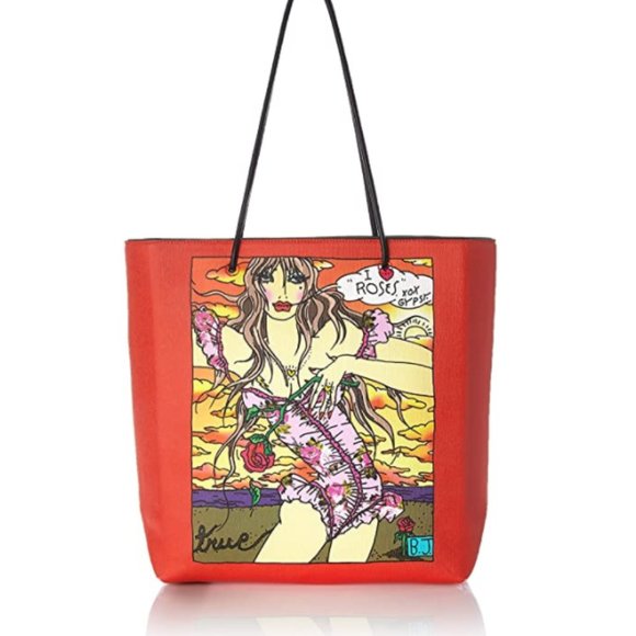 Betsey Johnson Handbags - NWT Betsey Johnson Art Deco Gypsy Rose Tote RARE